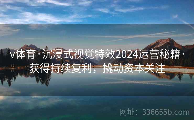 v体育·沉浸式视觉特效2024运营秘籍·获得持续复利，撬动资本关注