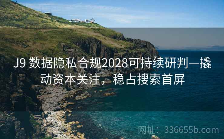 J9 数据隐私合规2028可持续研判—撬动资本关注，稳占搜索首屏