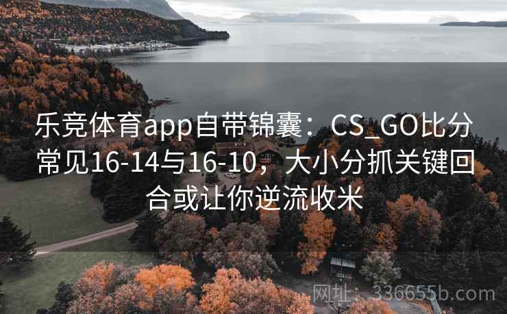 乐竞体育app自带锦囊：CS_GO比分常见16-14与16-10，大小分抓关键回合或让你逆流收米