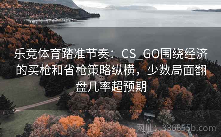 乐竞体育踏准节奏：CS_GO围绕经济的买枪和省枪策略纵横，少数局面翻盘几率超预期
